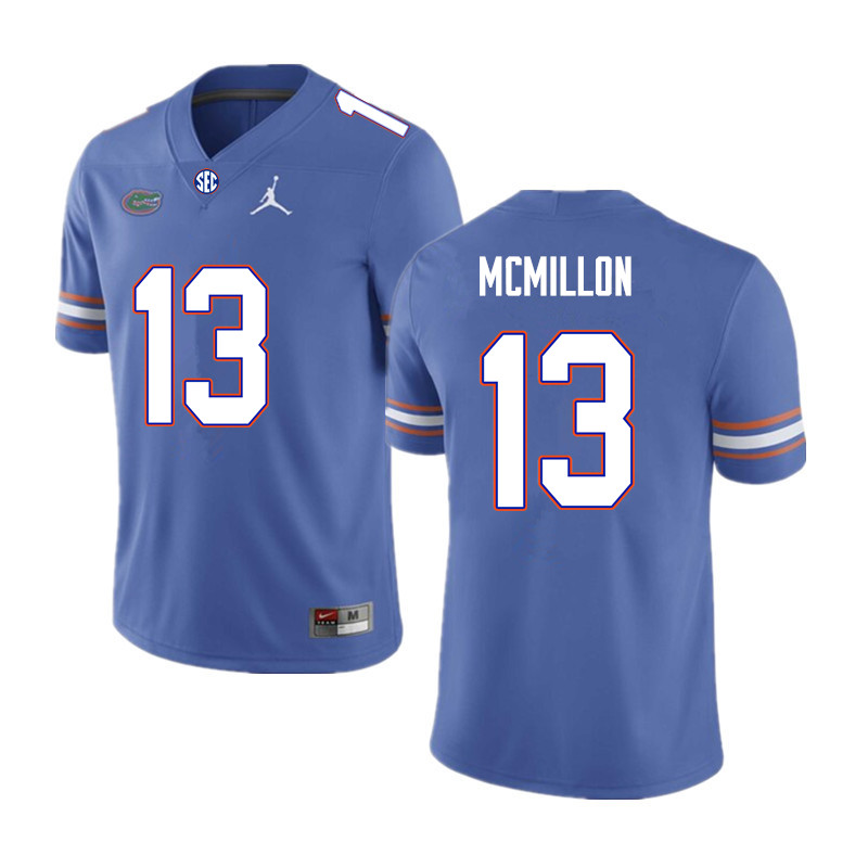 Men #13 Donovan McMillon Florida Gators College Football Jerseys Sale-Royal - Click Image to Close